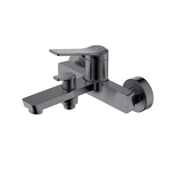 Смеситель для ванны, графит матовый, Parker, IDDIS, PARGM00i02WA
