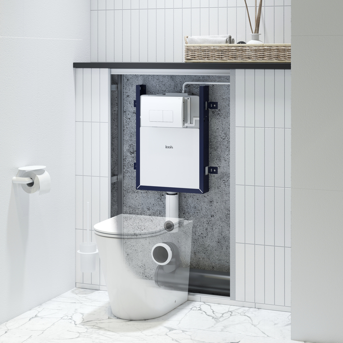Фото товара на маркетплейсе yandex Комплект IDDIS Optima Home OPH0W0Ci32K: Бачок скрытого монтажа и клавиша смыва белая