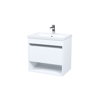 Тумба с умывальником, подвесная, с нишей, 60 см, белый, Zodiac X, IDDIS, ZDX60WNi95K подходит умыв. 4076000i28