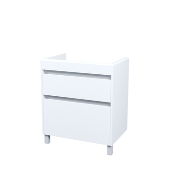 Тумба напольная, 70 см, белый, Zodiac X, IDDIS, ZDX70WFi95 подходит умыв. 4077000i28