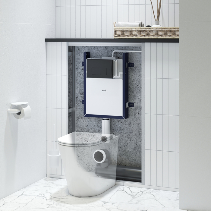 Фото товара на маркетплейсе yandex Комплект IDDIS Optima Home OPH0MBCi32K: бачок скрытого монтажа и черная клавиша смыва