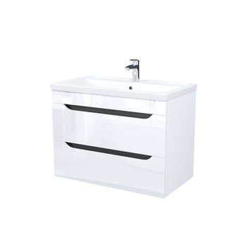 Тумба с умывальником, подвесная, 80 см, белый, Ray, IDDIS, RAY80W0i95K подходит умыв. 4078000i28