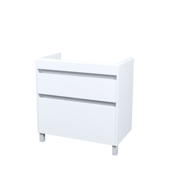 Тумба напольная, 80 см, белый, Zodiac X, IDDIS, ZDX80WFi95 подходит умыв. 4078000i28