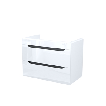 Тумба подвесная, 80 см, белый, Ray, IDDIS, RAY80W0i95 подходит умыв. 4078000i28