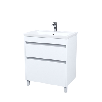 Тумба с умывальником, напольная, 70 см, белый, Zodiac X, IDDIS, ZDX70WFi95K подходит умыв. 4077000i28