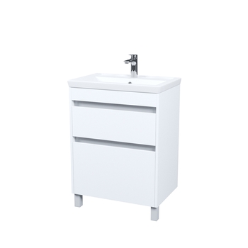 Тумба с умывальником, напольная, 60 см, белый, Zodiac X, IDDIS, ZDX60WFi95K подходит умыв. 4076000i28